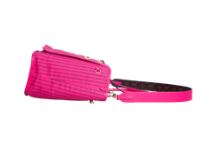 LV NEVERFULL BANDOULIÈRE INSIDE OUT MM PONDICHERY PINK