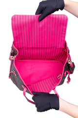 LV NEVERFULL BANDOULIÈRE INSIDE OUT MM PONDICHERY PINK