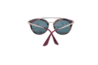 PRADA CINEMA SQUARE METAL GOLD/WINE/TORTOISE