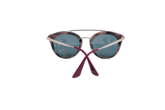 PRADA CINEMA SQUARE METAL GOLD/WINE/TORTOISE