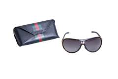 GUCCI AVIATOR METAL GOLD/TORTOISE