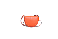 CHLOÉ DARRYL SMALL GRAINED LEATHER ORANGE