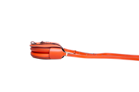 CHLOÉ DARRYL SMALL GRAINED LEATHER ORANGE