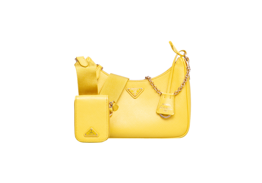 PRADA RE-EDITION 2005 SAFFIANO YELLOW