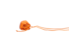 BOTTEGA MINI POUCH CALFSKIN ORANGE