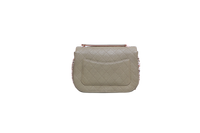 CHANEL PARIS-CUBA THREAD GREEN CAVIAR AROUND FLAP BAG MEDIUM