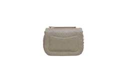 CHANEL PARIS-CUBA THREAD GREEN CAVIAR AROUND FLAP BAG MEDIUM