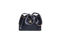 CHANEL 25 SMALL VEAU BRILLANT NOIR