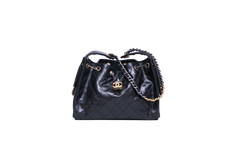 CHANEL 25 SMALL VEAU BRILLANT NOIR