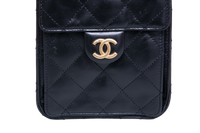 CHANEL 25 SMALL VEAU BRILLANT NOIR