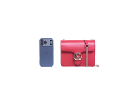 GUCCI INTERLOCKING G DOLLAR SMALL RED