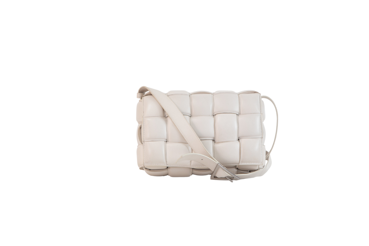 BOTTEGA PADDED CASSETE OFF WHITE