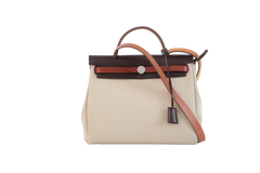 HERMÈS HERBAG ZIP 31 BEIGE & BROWN