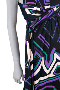 PUCCI VESTIDO GEOMETRICO VISCOSE