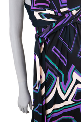 PUCCI VESTIDO GEOMETRICO VISCOSE