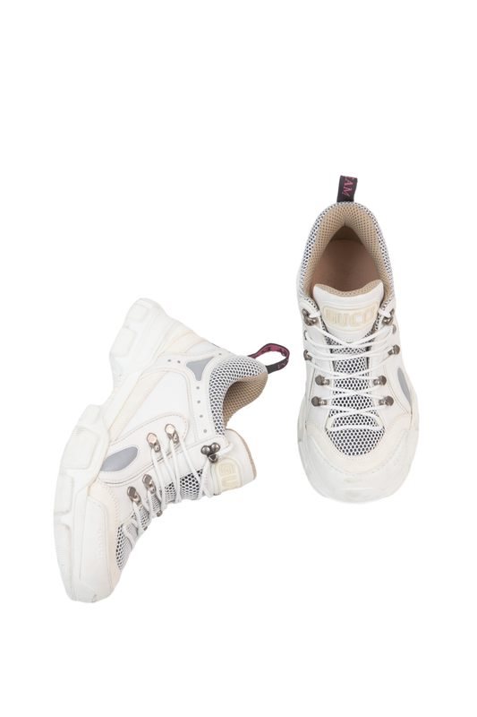 GUCCI SNEAKER FLASHTREK SEGA BRANCO