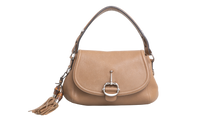 GUCCI TECHNO MEDIUM HORSEBIT BEIGE BAMBOO