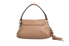 GUCCI TECHNO MEDIUM HORSEBIT BEIGE BAMBOO