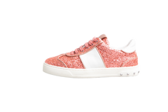 VALENTINO SNEAKER FLYCREW GLITTER PINK - 36 BR