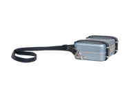 DIOR X RIMOWA ALUMINUM PERSONAL CLUTCH ON STRAP BLEU