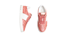 VALENTINO SNEAKER FLYCREW GLITTER PINK - 36 BR