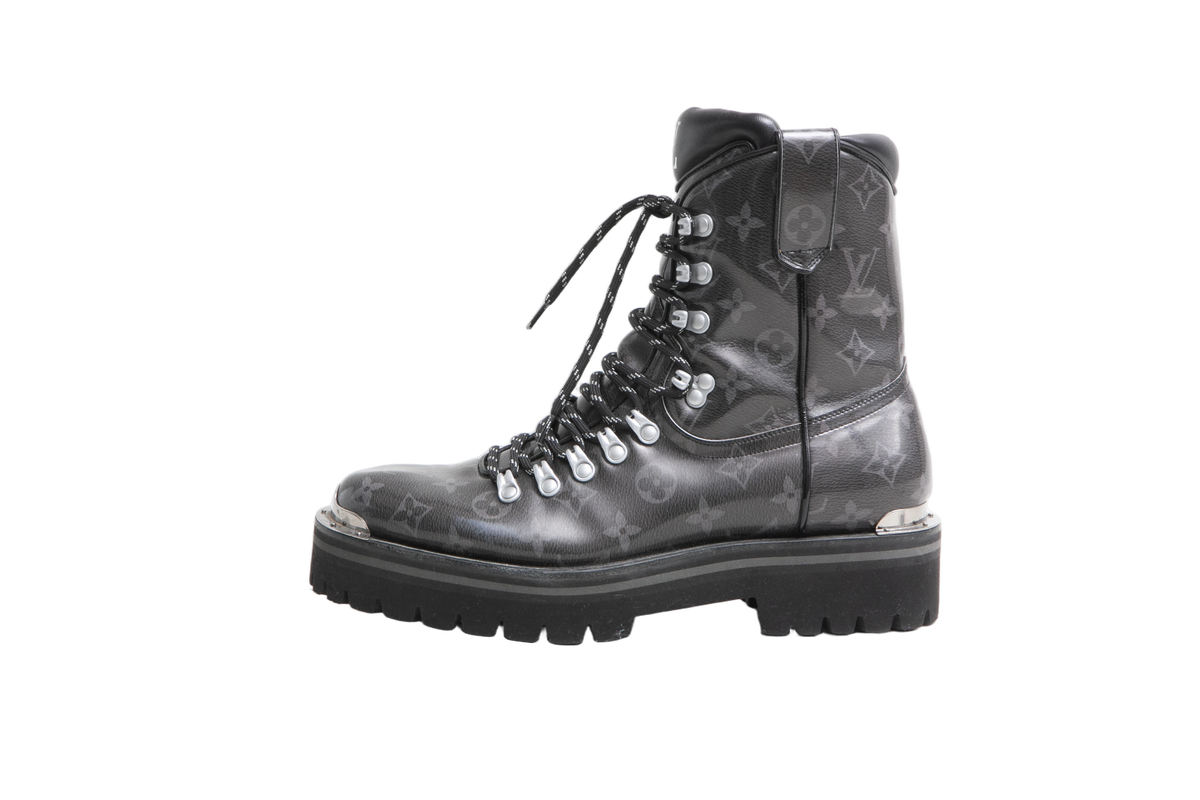 LV BOOTS OUTLAND MONOGRAM ECLIPSE GLAZE - 40 BR