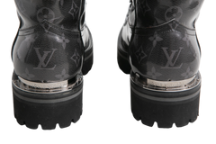 LV BOOTS OUTLAND MONOGRAM ECLIPSE GLAZE - 40 BR