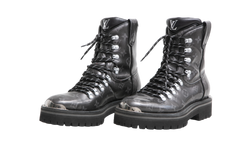 LV BOOTS OUTLAND MONOGRAM ECLIPSE GLAZE - 40 BR