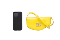 DG SNAP CLUTCH MOON PATENT YELLOW