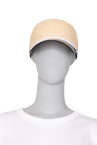 FENDI BASEBALL CAP BLACK & RAFFIA