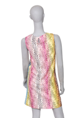 MISSONI DRESS KNIT PATTERNED CROCHET
