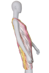 MISSONI DRESS KNIT PATTERNED CROCHET