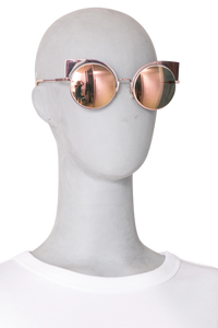 FENDI CAT EYE ROSE MIRRORED