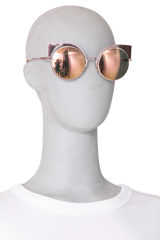 FENDI CAT EYE ROSE MIRRORED