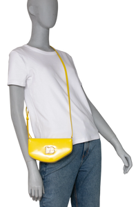 DG SNAP CLUTCH MOON PATENT YELLOW