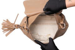 GUCCI TECHNO MEDIUM HORSEBIT BEIGE BAMBOO