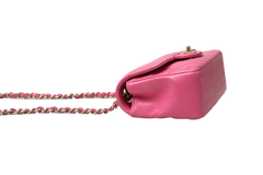 DESAPEGO DANDYNHA BARBOSA CHANEL CLASSIC MINI SF LAMBSKIN PINK