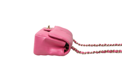 DESAPEGO DANDYNHA BARBOSA CHANEL CLASSIC MINI SF LAMBSKIN PINK