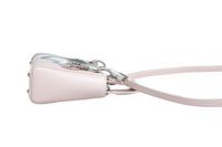 DIOR LADY DIOR MINI DEERSKIN FLORAL PRINTED PINK