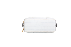 CHLOE MINI CROC EMBOSSED LIGHT CLOUD