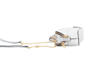 CHLOE MINI CROC EMBOSSED LIGHT CLOUD