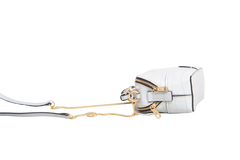 CHLOE MINI CROC EMBOSSED LIGHT CLOUD