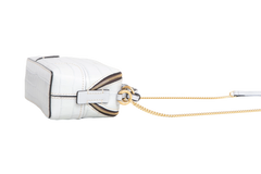 CHLOE MINI CROC EMBOSSED LIGHT CLOUD