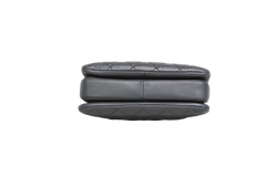 CHANEL TRENDY CC SMALL LAMBSKIN LEAD GRAY RUTHENIUM