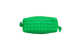 BOTTEGA NAPPA INTRECCIATO SMALL LOOP CAMERA BAG PARAKEET