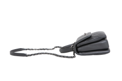 CHANEL TRENDY CC SMALL LAMBSKIN LEAD GRAY RUTHENIUM