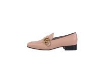 GUCCI LOAFER GG PINK LEATHER