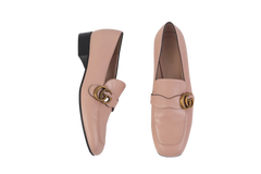 GUCCI LOAFER GG PINK LEATHER