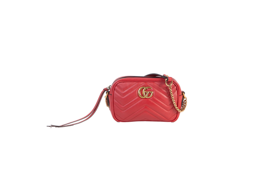 DESAPEGO DANI CARDOSO GUCCI MARMONT SUPER MINI ROUGE