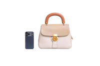 BURBERRY DK88 MEDIUM BICOLOR HONEY/LIMESTONE